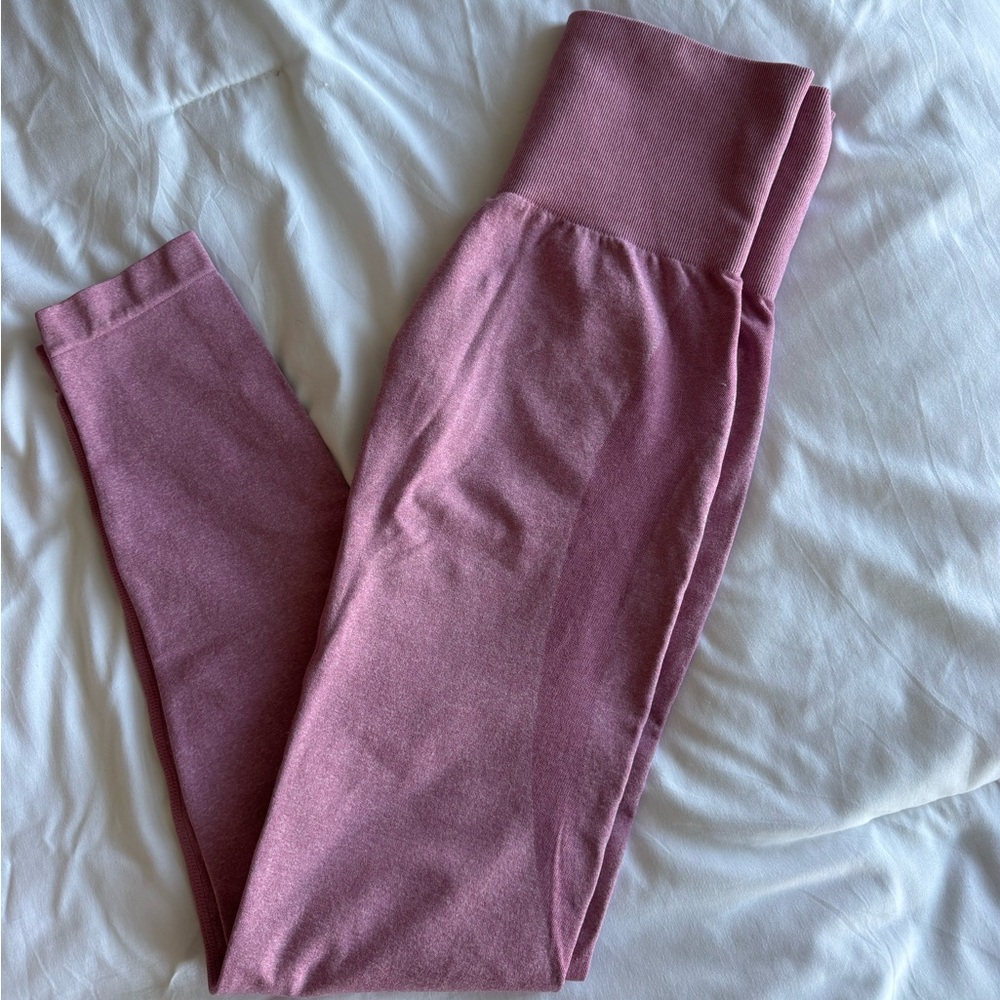 NVGTN Pink Contour Leggings